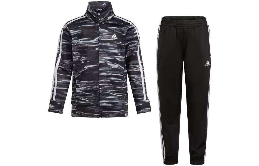 Adidas Adidas Kids Casual Sportswear Lapel Moderate