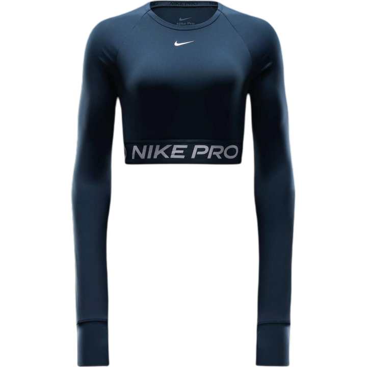 Nike Nike Pro Women's Dri FIT Cropped Long Sleeve Top