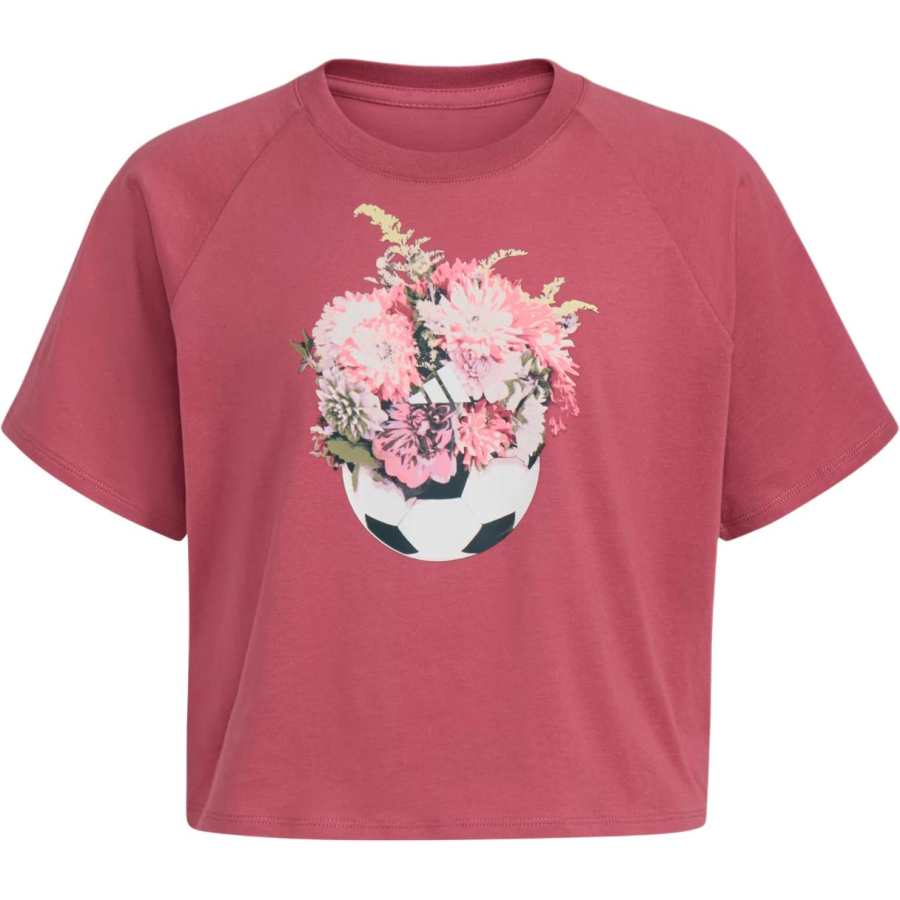 Adidas Adidas Sportswear T Shirt Dark Red Teenagers