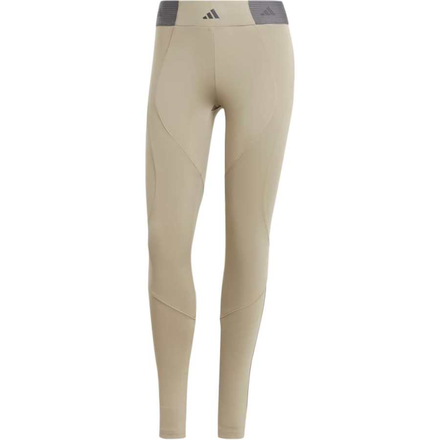 Adidas Adidas Gym Hyperglam Full Length Sports Pants Women's Silver Pebble