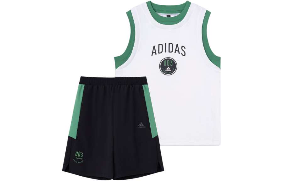 Adidas Adidas Kids Casual Sportswear Crew Neck Moderate
