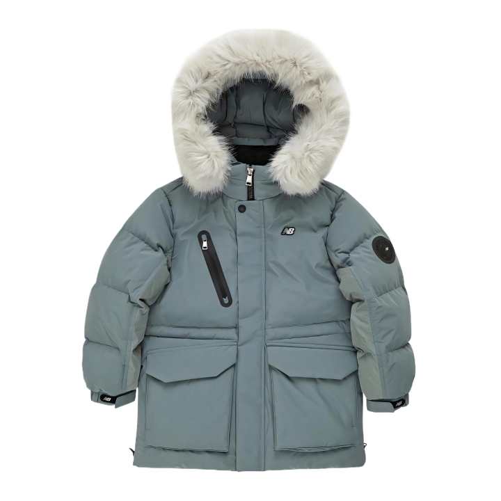 New Balance New Balance Down Jacket Mint Children Aged 3 7 Years Old