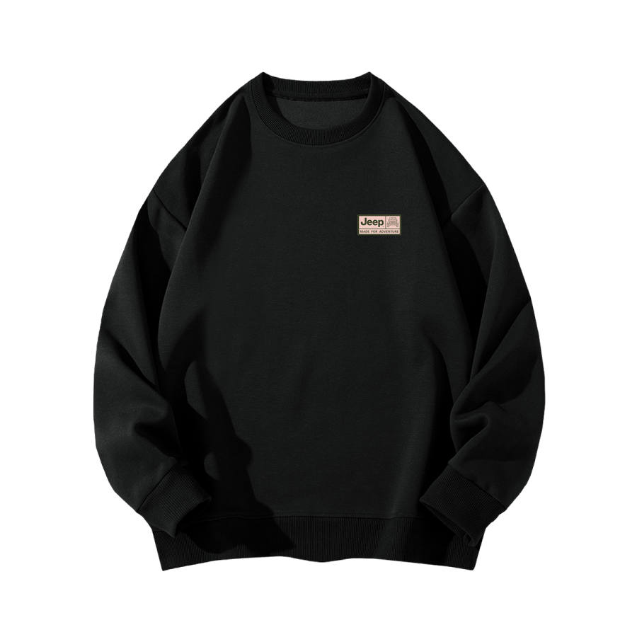 Jeep Grade School Sweatshirts Crew Neck Moderate
