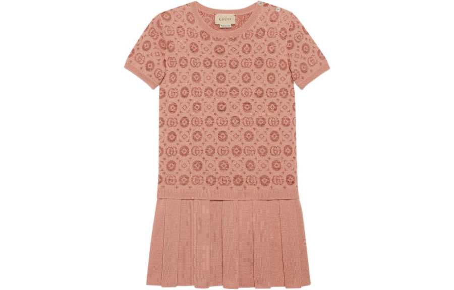 GUCCI Children's Dress Kids' Deep Rose
