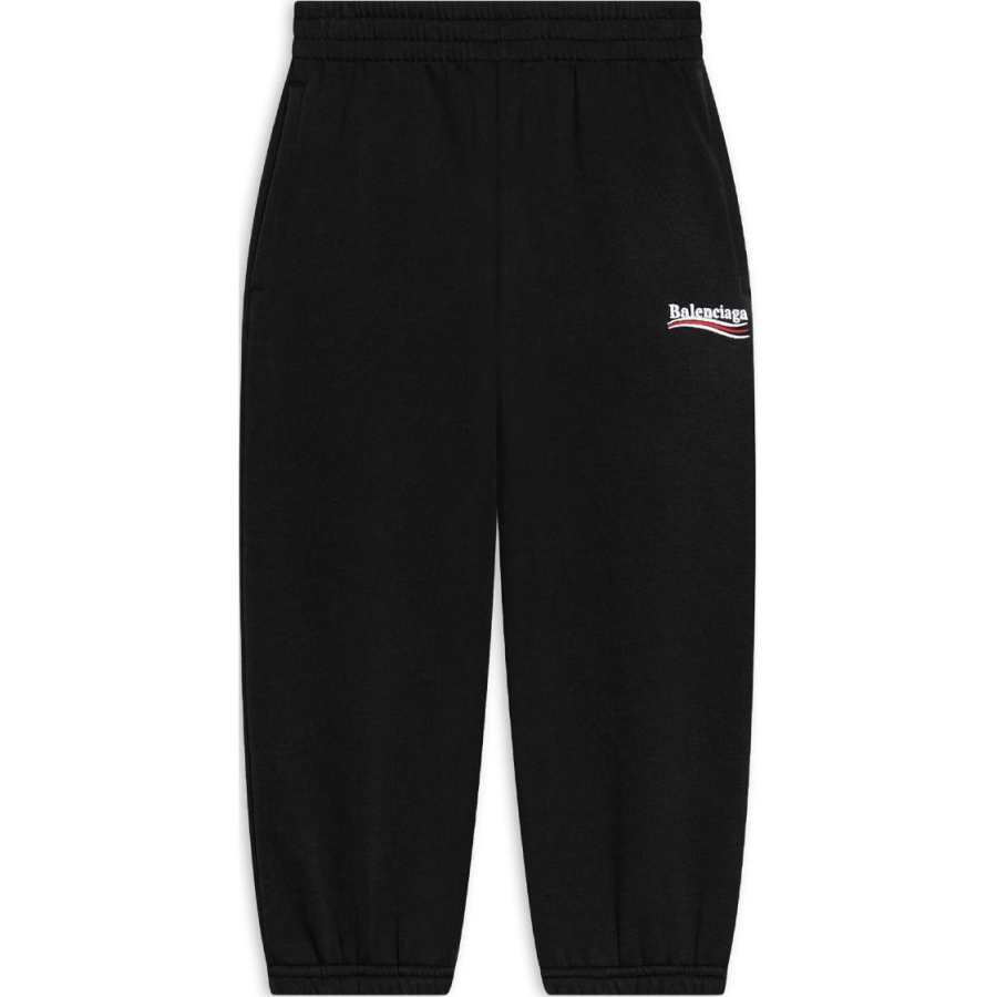 Balenciaga Kids' Balenciaga Knitted Sweatpants FW22 Black