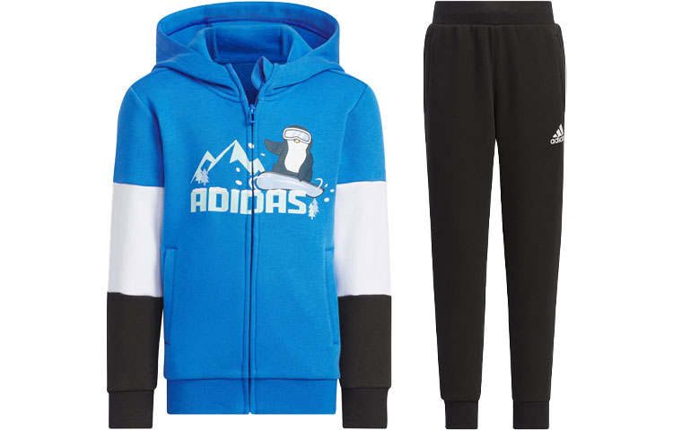 Adidas Adidas Kids Casual Sportswear Hooded Moderate