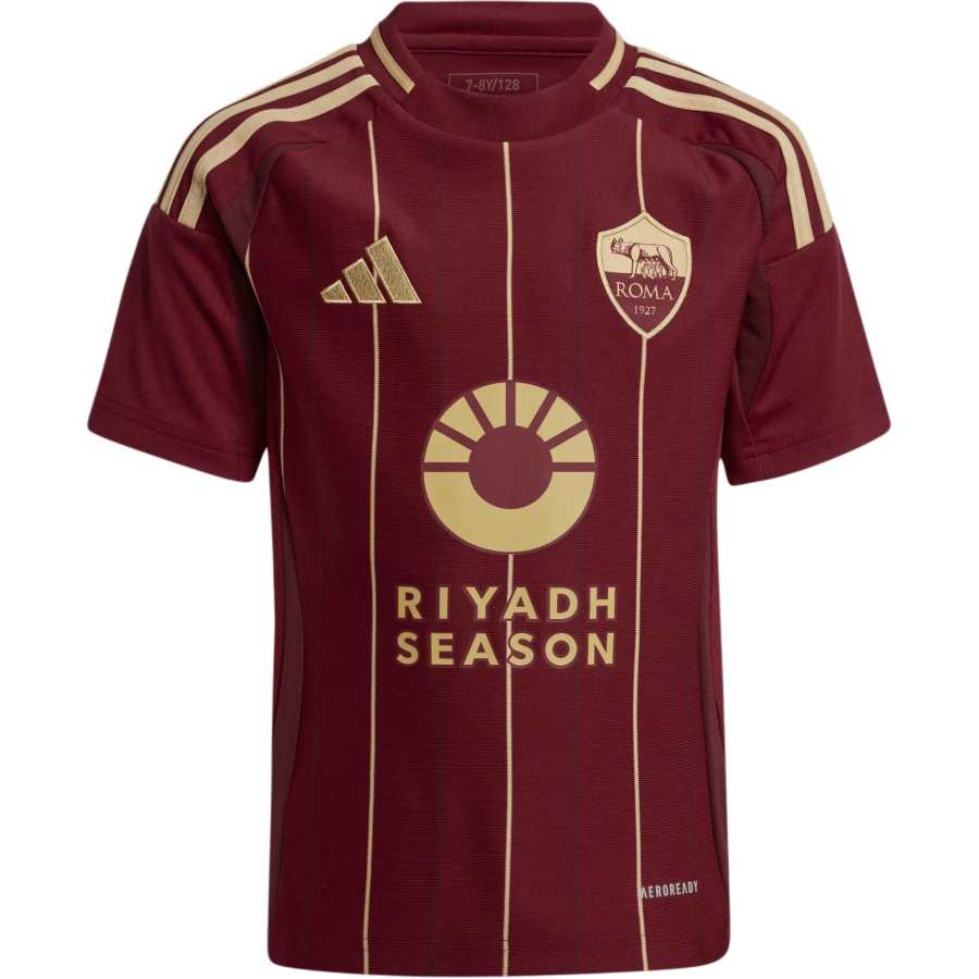 Adidas Adidas T Shirt Burgundy Teenagers