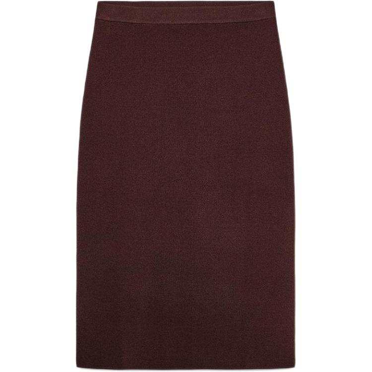 ZARA Casual Long Skirt Women's Brown