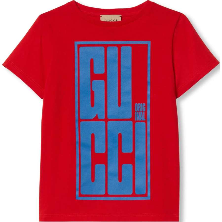 GUCCI Kids T Shirts Crew Neck Moderate