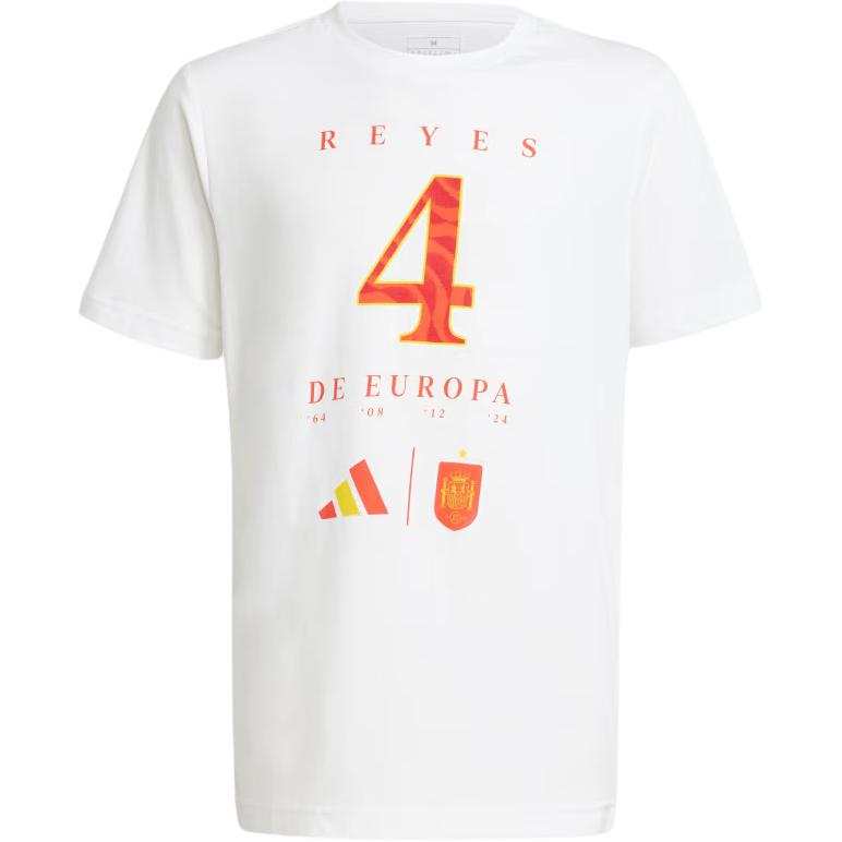 Adidas Adidas Spain T Shirt White Teenagers