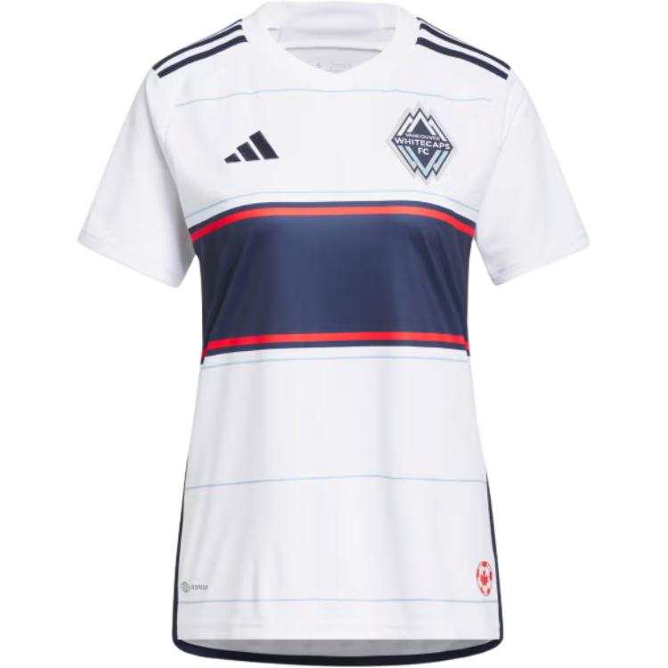 Adidas Adidas Vancouver Whitecaps Fc 23/24 Home Jersey Soccer Jersey Women's White