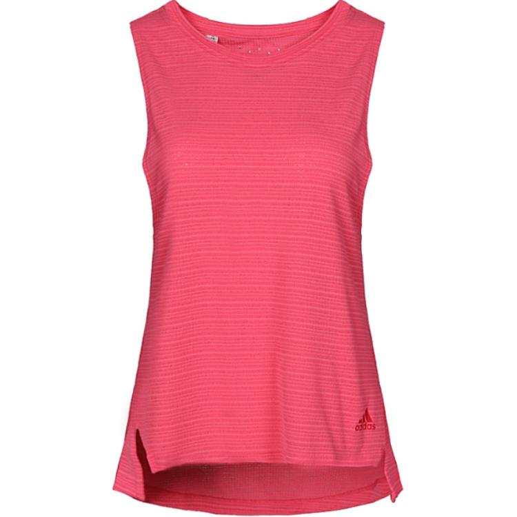 Adidas Adidas Sleeveless Sports Shirts Women's Red Other