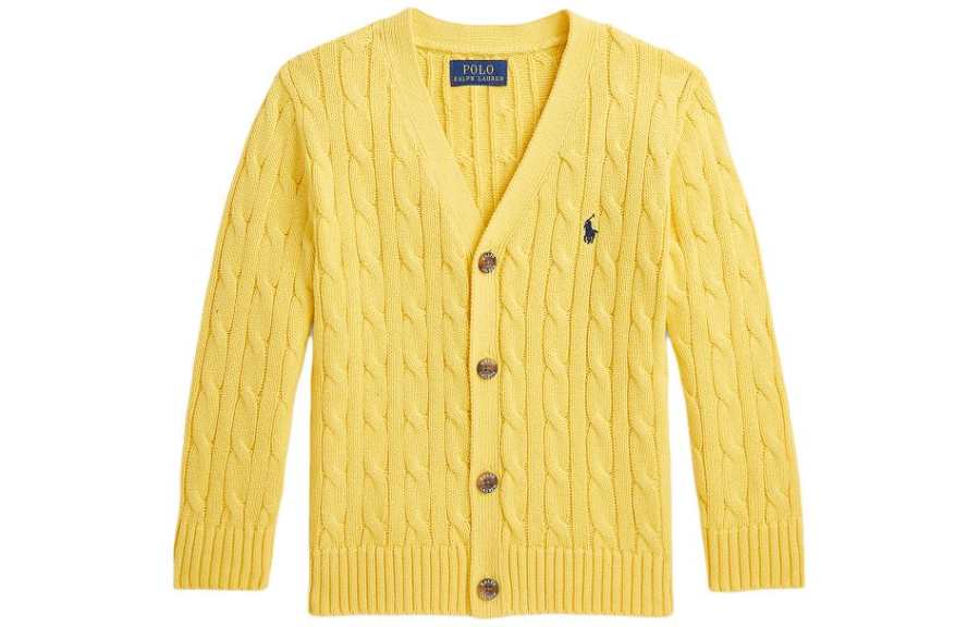 Polo Ralph Lauren Sweater SS24 Oasis Yellow Kids'