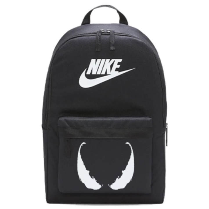Nike Nike Fabric Venom Notebook Laptop Bag Backpack Unisex Black White