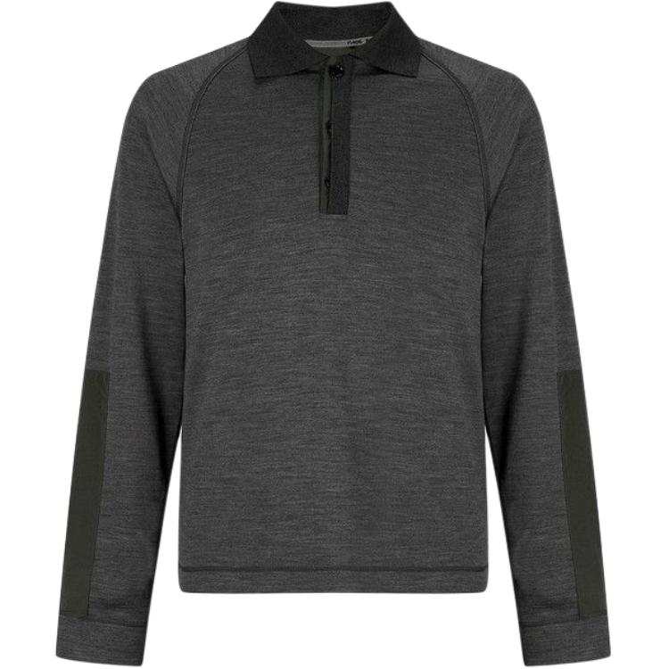 HUGO BOSS Polo Shirt Men's Gray Black