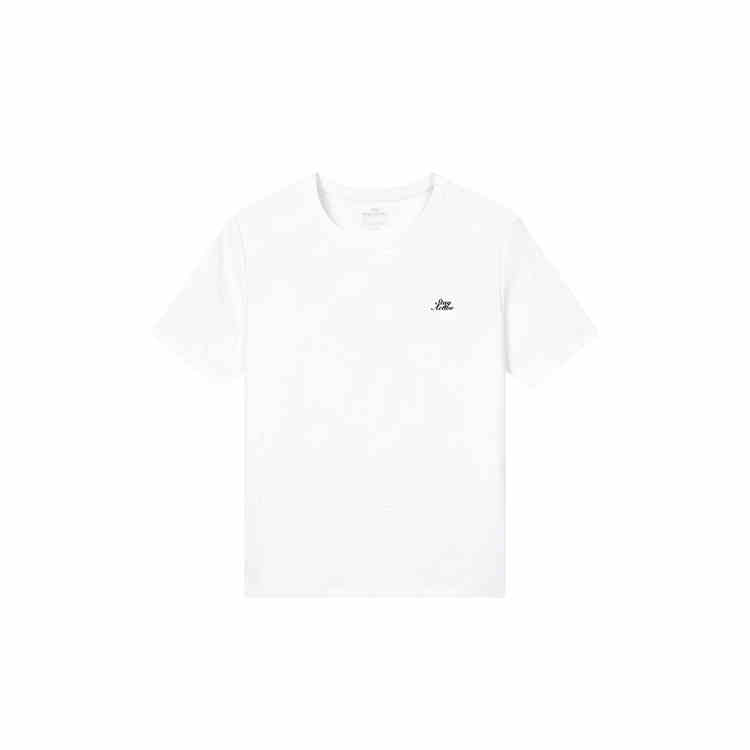 361° T Shirts Women's White Crew Neck Moderate Straight Fit