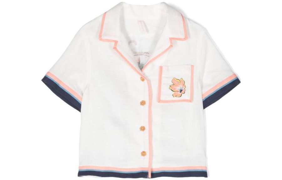 Zimmermann Kids Casual Shirts Cuban Collar Moderate