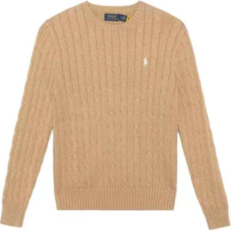 Polo Ralph Lauren Sweater SS24 Classic Version Brown Teenagers