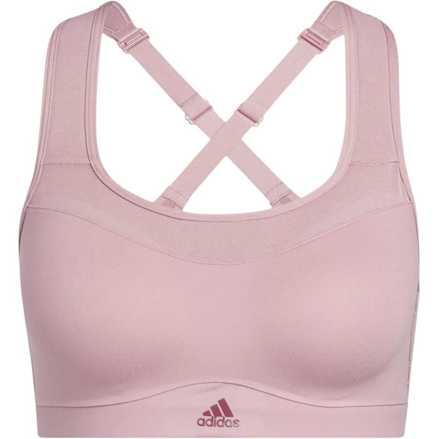 Adidas Adidas TLRD IMPACT HIGH SUPPORT BRA Sports Underwear Women's Purple Pink