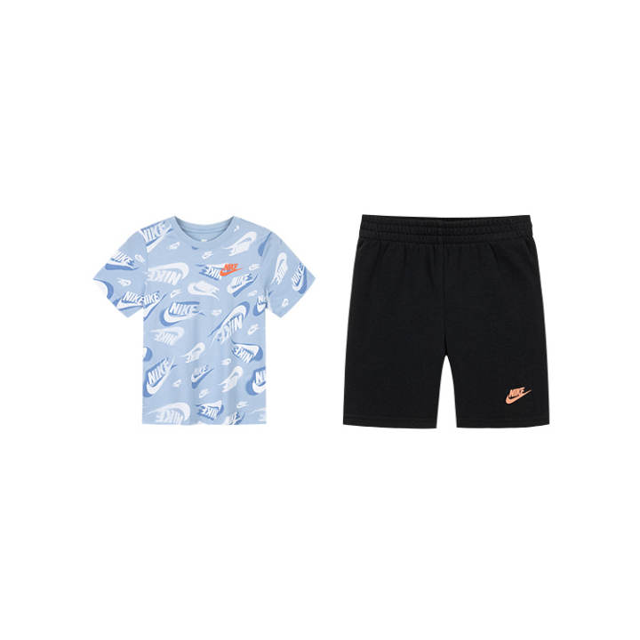 Nike Nike Casual Sportswear Jet Black Children Aged 3 7 Years Old