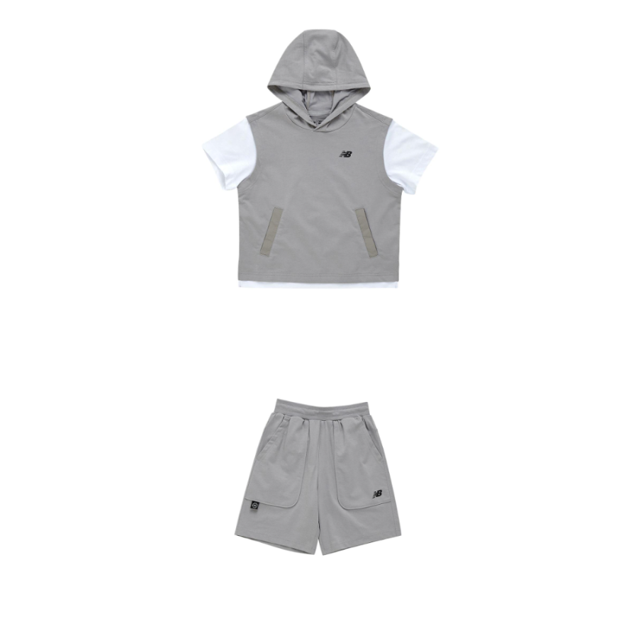 New Balance New Balance Casual Sportswear 1906 SS25 Gray Children Aged 3 7 Years Old