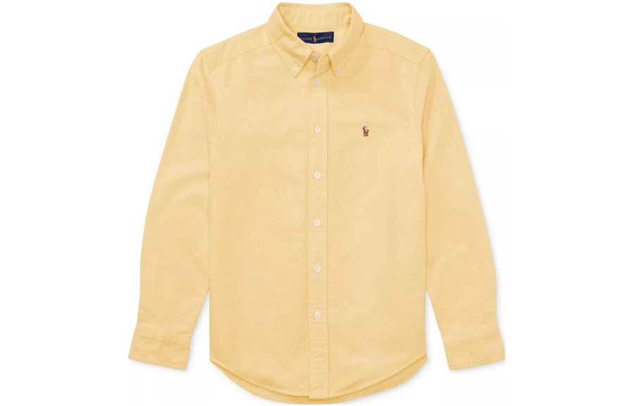 Polo Ralph Lauren Polo Ralph Lauren Shirt SS23 Yellow Kids'