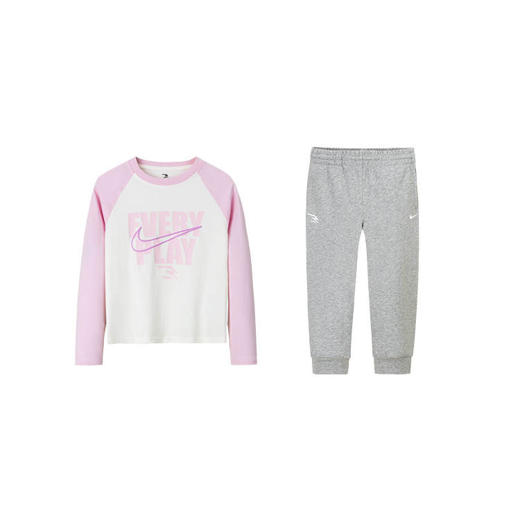 Nike Nike Casual Sportswear 3Brand Rock Ridge Gray Teenagers