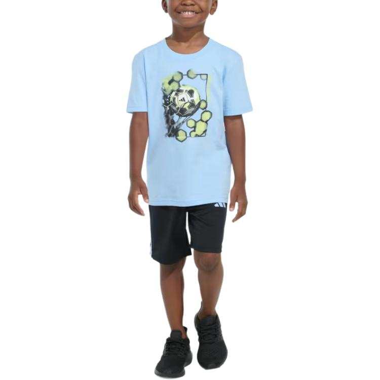 Adidas Adidas Kids Casual Sportswear Crew Neck Moderate