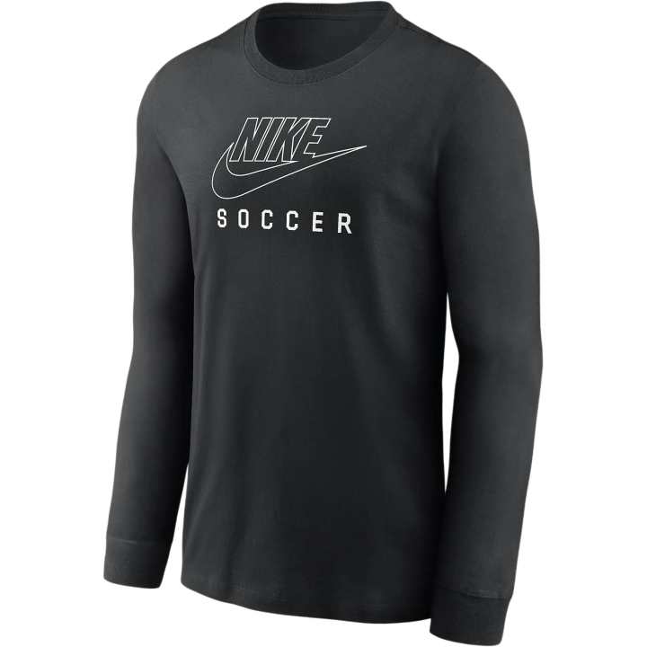 Nike Nike Swoosh T Shirt Black Teenagers