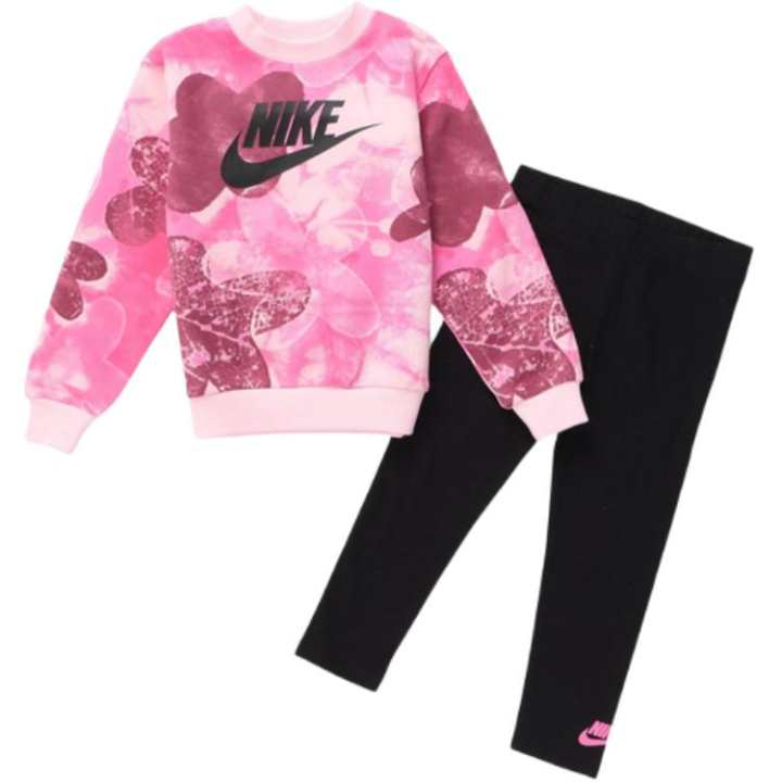 Nike Nike Kids Casual Sportswear Crew Neck Thickened And Fleece Lined