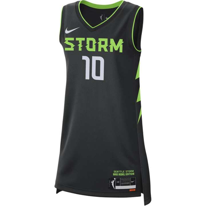 Nike Nike Sue Bird Seattle Storm 2024 Rebel Edition Nike Dri-FIT Wnba Victory Jersey