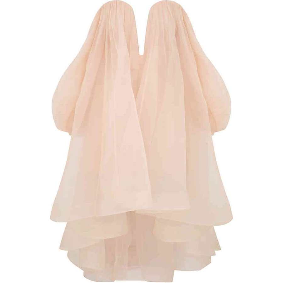 Zimmermann Evening Dress Women's Peach Pink