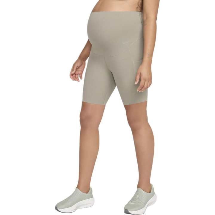 Nike Nike Zenvy M Women's Gentle Support High Waisted 8' Biker Shorts With Pockets Maternity