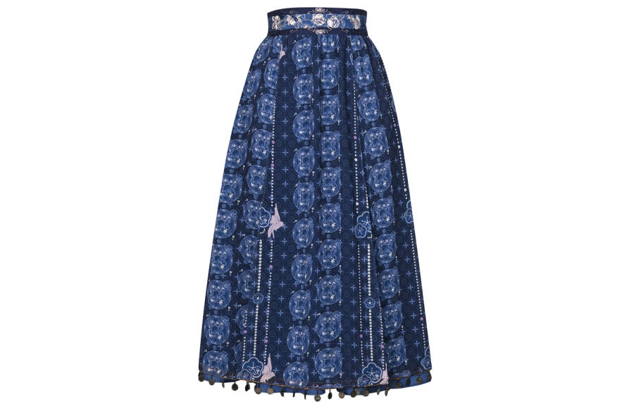 Snbl Casual Long Skirt Women's Image Color