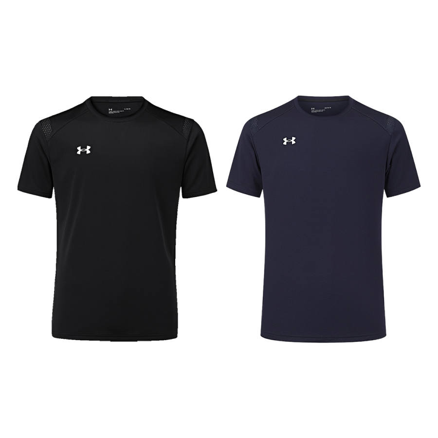 Under Armour T Shirt Unisex 2 Pack Black & Navy Blue