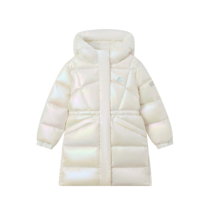 New Balance New Balance Down Jacket Ivory White Children Aged 3 7 Years Old