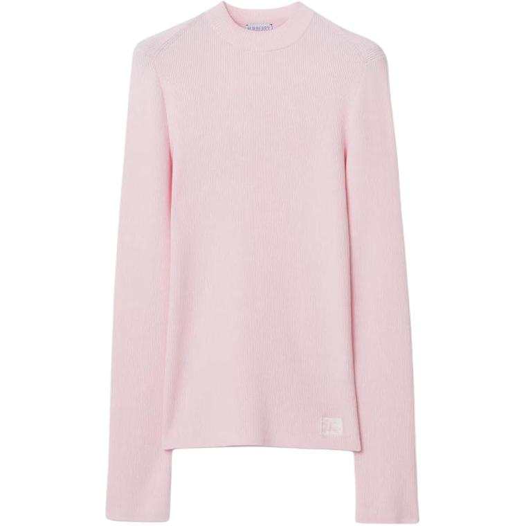 Burberry SS24 Sweater Women's Pastel Pink