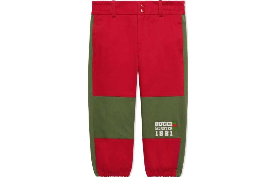 GUCCI Kids' GUCCI Knitted Sweatpants SS23 Red