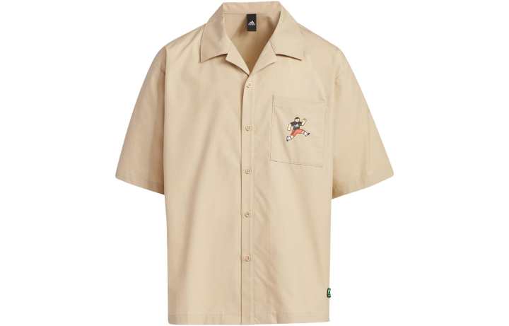 Adidas Adidas Kids Casual Shirts Cuban Collar Moderate