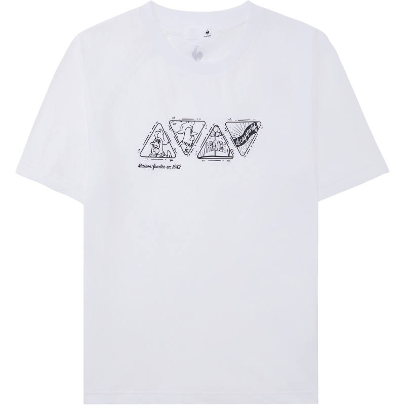 Le Coq Sportif T Shirts Unisex Crew Neck