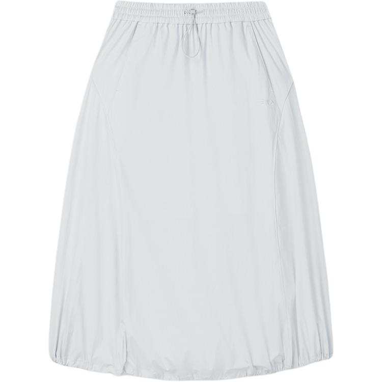 FILA ORIGINALE Casual Long Skirt Women's Earth Gray