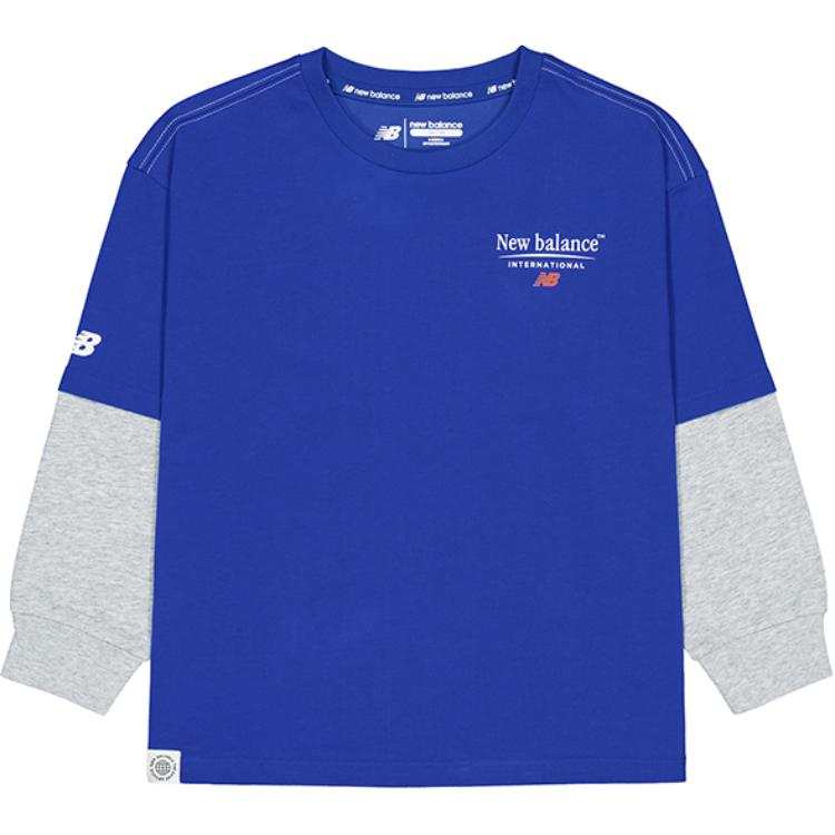 New Balance New Balance NB T Shirt Blue Children Aged 3 7 Years Old