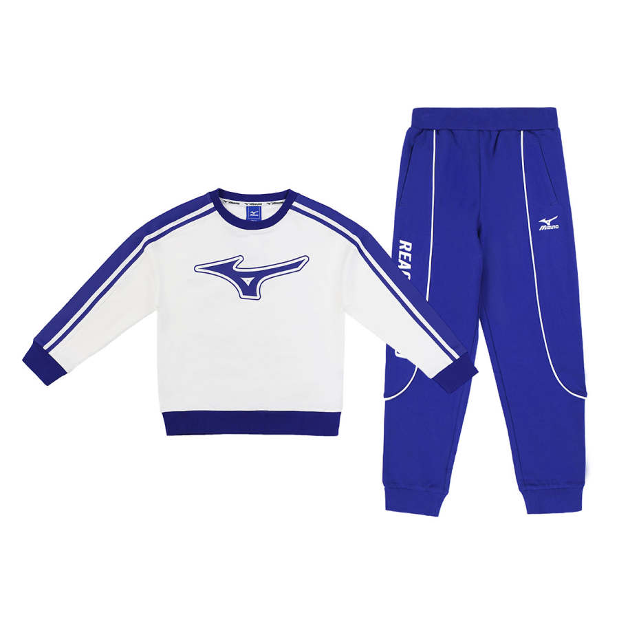 Mizuno Kids Casual Sportswear Crew Neck Moderate