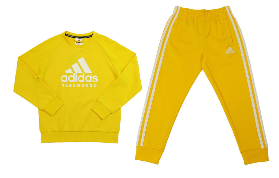 Adidas Adidas Casual Sportswear Yellow White Kids'