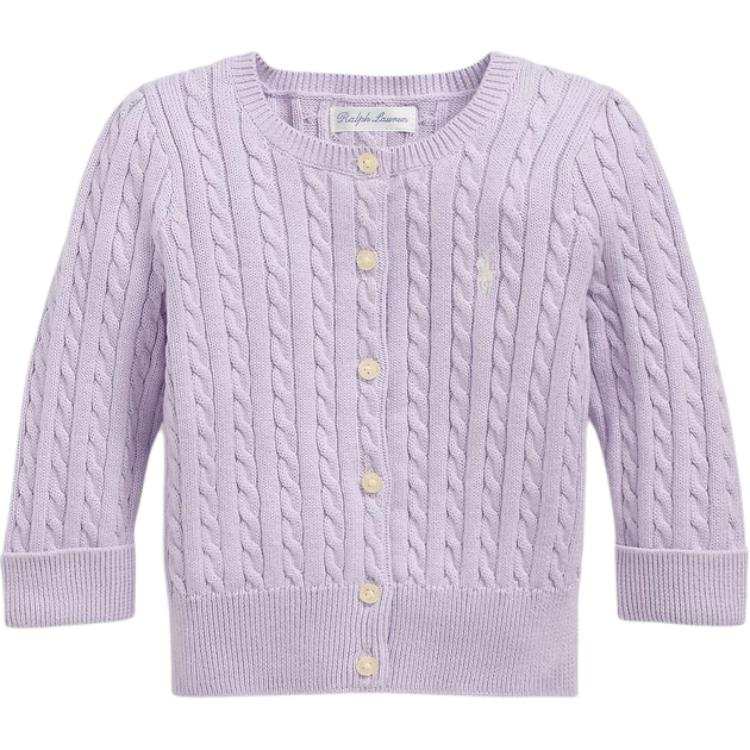 Polo Ralph Lauren Knitwear Standard Purple Infant And Toddler