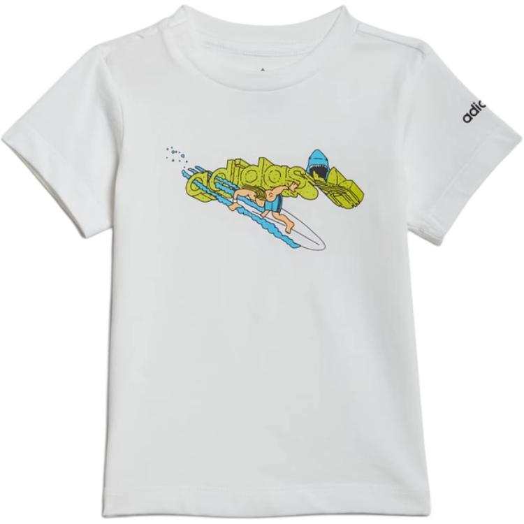 Adidas Originals T Shirt White Infant And Toddler