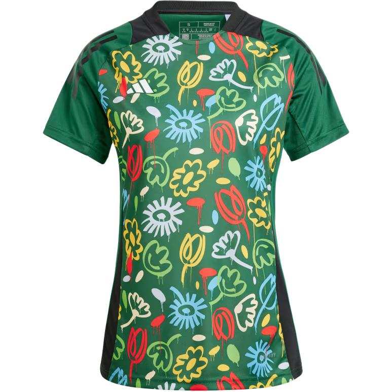 Adidas Adidas TIRO PB JSY W Soccer Jersey Women's Dark Green