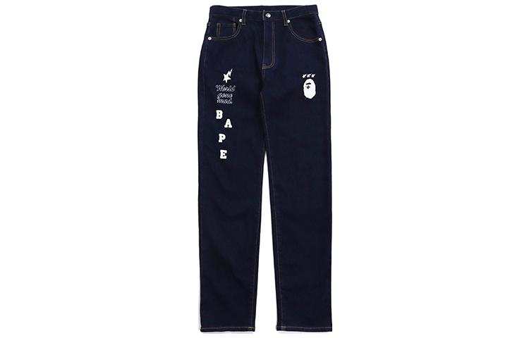 A BATHING APE A BATHING APE Jeans Dark Blue Kids'