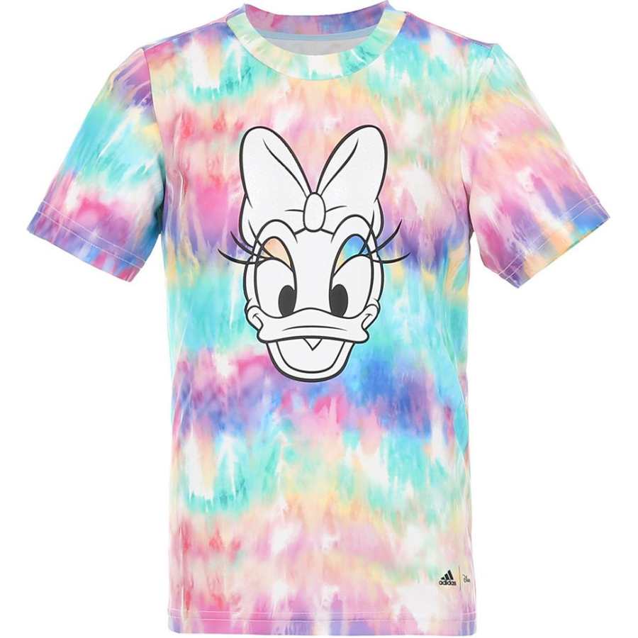 Adidas Adidas x Disney T Shirt Pink Purple Children Aged 3 7 Years Old