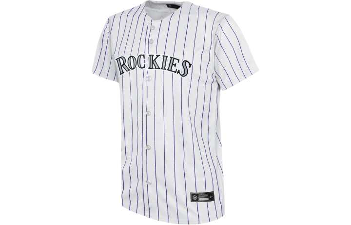 Nike Nike T Shirt Kris Bryant Colorado Rockies White Kids'
